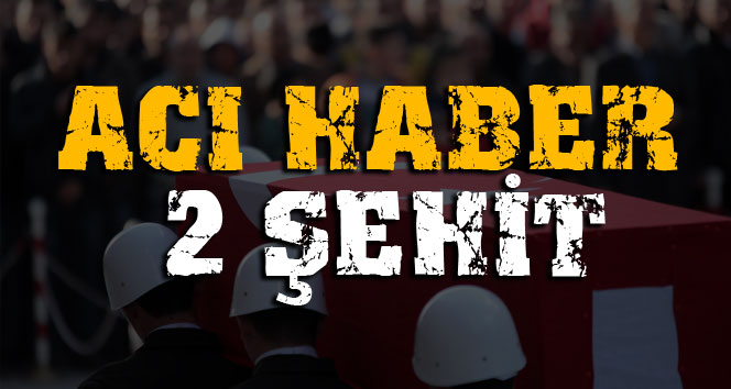 2 şehit, 1'i ağır 3 yaralı