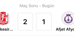 Balıkesirspor 2-1 Afjet Afyonspor