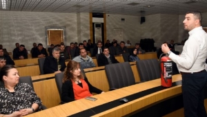 Belediye Personeline İş Güvenliği Eğitimi Verildi
