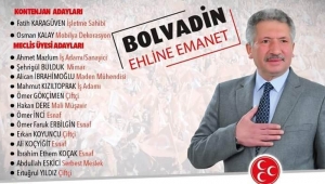 Bolvadin MHP'nin Adayları belli oldu