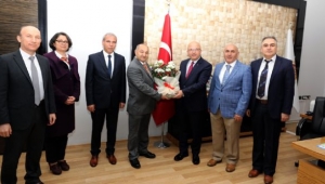 Defterdarlık Çalışanlarından Başkan Çoban'a Ziyaret