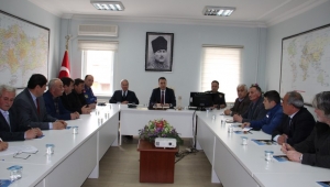 Dinar’da Seçim Güvenliği toplantısı yapıldı