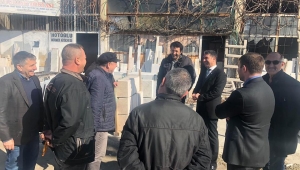 Dündar Çay sanayi sitesi esnafını ziyaret etti