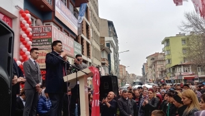 Fatih Çetinkaya’nın seçim bürosu açıldı