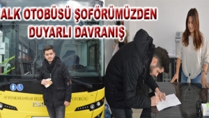 Halk Otobüsü Şoförümüz ‘İnsanlık Ölmedi’ Dedirtti