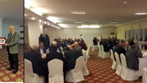 Muhtarlardan Başkan Çoban Onuruna Yemek