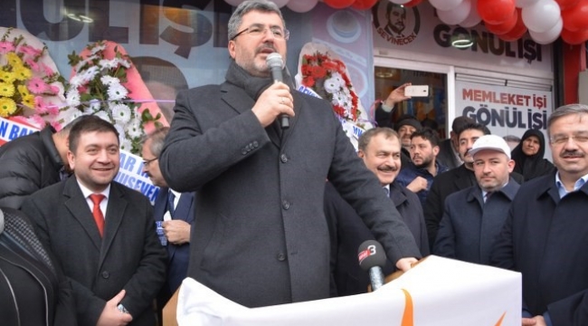 Özkaya : Bizler Bolvadin’de şahıslara değil, Bolvadin halkına destek verdik