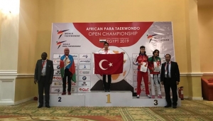 Tekvandocu Çavdar, Mısır'da Zirvede bayrağımızı dalgalandırdı