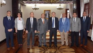 Vergi Haftası Nedeni İle Vali Tutulmaz’a Ziyarette Bulunuldu