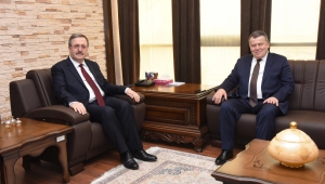 Yargıtay Başkanı Cirit'ten Akü Rektörü Solak'a Ziyaret