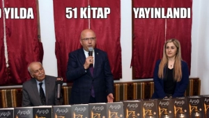 10 Yılda Tam 51 Kitap Yayınlandı