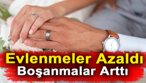 Afyonkarahisar'da evlenen çiftlerin sayısı 2018 yılında 5 bin 102 oldu