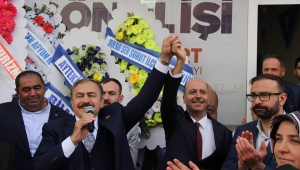 Bakan Eroğlu baba ocağında