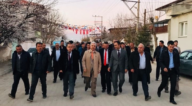 Bakan Yardımcısı Ahmet Koca Hafta sonu Afyonkarahisar'da seçim çalışması yaptı