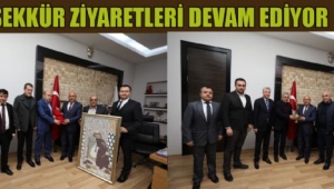 Başkan Çoban’a Teşekkür Ziyaretleri