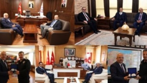 Başkan Çoban’dan Protokol'e Veda