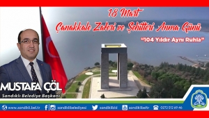 Başkan Çöl’den 18 Mart Çanakkale Zaferi Mesajı