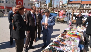 Bayrakçı dede 15 Temmuz Demokrasi Meydanında Sergi Açtı