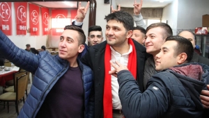 Çetinkaya : Gençlerle beraber Afyonkarahisar’ın geleceğini inşaa edeceğiz