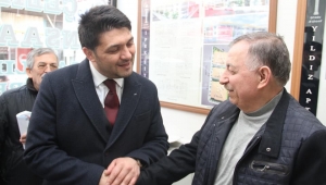 Çetinkaya : Sıkmadık el, girmedik gönül, çalmadık kapı bırakmıyoruz