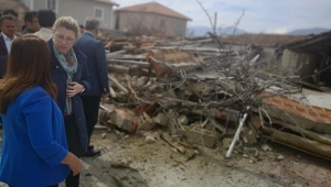 CHP Genel Başkan Yardımcısı Karaca Deprem Bölgesinde
