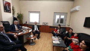 Down Sendromlu Çocuklardan Ziyaret