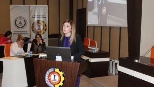 Dünya Kadınlar Günü programı ATSO Konferans salonunda yapıldı.