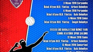 Efeler Ligi baraj etabı maçları Nisanda yapılacak