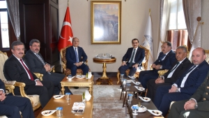 Enerji ve Tabii Kaynaklar Bakanı Dönmez Vali Tutulmaz'ı Ziyaret Etti