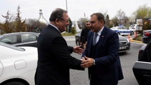 Eroğlu Ve Çoban’dan Rektör Solak’a Ziyaret