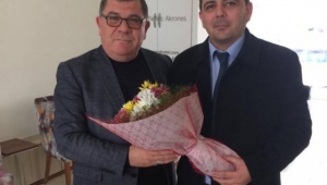 Eski Belediye Başkanlarına Koyuncu'dan Teşekkür Ziyareti