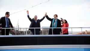 İYİ Parti Genel Başkanı Meral Akşener Dinar'da Acar'a destek istedi