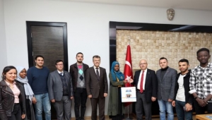 Karahisar Uluslararası Öğrenci Derneği’nden Ziyaret
