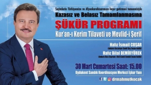 Kocak’tan Şükür programı