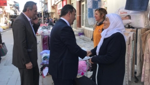 Koyuncu, seçimlere 10 gün kala çalışma temposunu arttırdı.