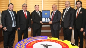 MÜSİAD Yöneticileri, Atso’yu Ziyaret Etti