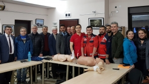 Sağlık Müdürlüğü, İlk Yardım Eğitimlerine devam ediyor.
