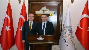 Sayıştay Başkanı Baş Vali Tutulmaz’ı Makamında Ziyaret Etti.