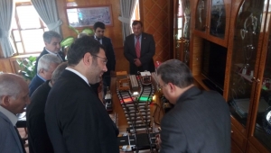 SP Adayı Uğurlu'dan TCDD Bölge Müdürü Sivri'ye ziyaret