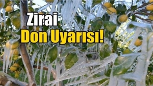 Zirai Don Tehlikesine Dikkat!