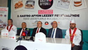 “2. Gastro Afyon 2019 Lezzet Festivali” Lansman Toplantısı Yapıldı
