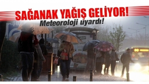 Afyonkarahisar’a sağanak yağış geliyor