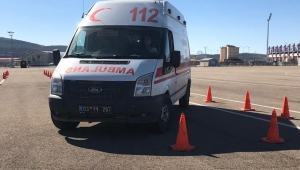 Ambulans sürüş teknikleri eğitimi tamamlandı