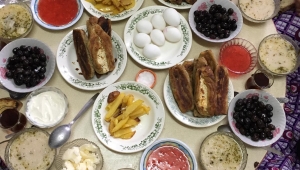 Ayazini Antik Kentte Gece Ateşi