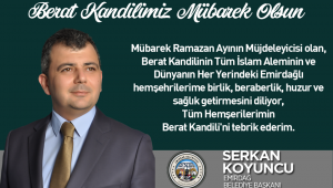 Berat Gecesinde Bütün İbadetleriniz Kabul Olsun