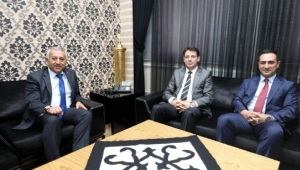 Cumhuriyet Başsavcısı Çelenk Ve 2.ACM Başkanı Köken'den Ziyaret