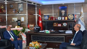 İscehisar Belediye Başkanı Şahin Mazbatasını almadan önce Bozkurt’u ziyaret etti