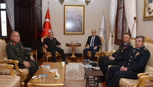 Jandarma Genel Komutanı Çetin Afyonkarahisar'da incelemelerde bulundu