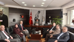 Kaymakam Kapankaya’dan Başkan Sarı’ya Hayırlı Olsun Ziyareti