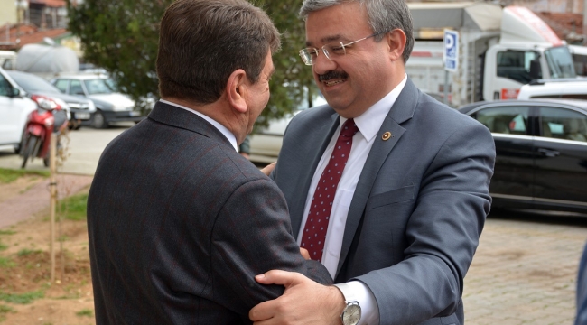 Milletvekili Yurdunuseven’den Başkan Sarı’ya Hayırlı Olsun Ziyareti